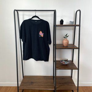 Pink's Hot Dog Graphic Navy Shirt